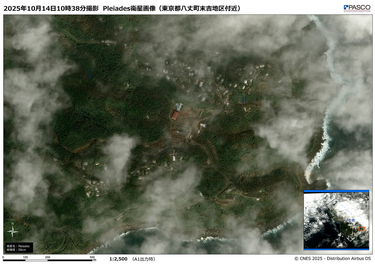2025年10月 台風22号及び23号災害 - 災害緊急撮影｜株式会社パスコ